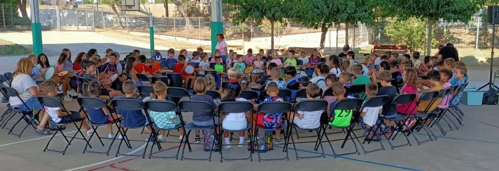 taller de percusión escuelas