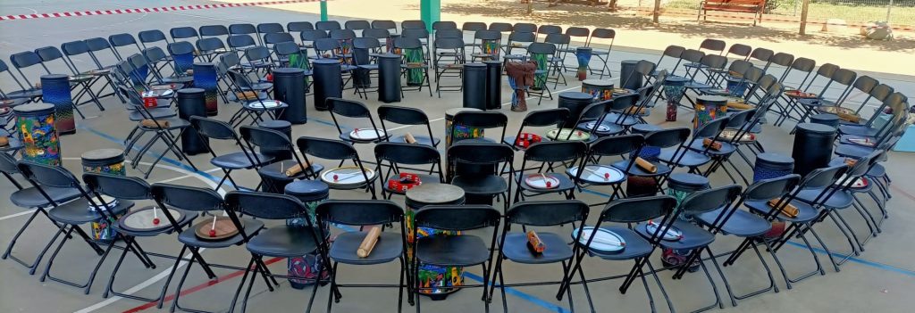 Taller de percusió escuelas
