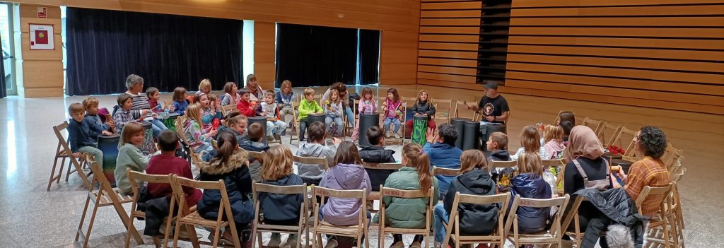 taller de percusión escuelas